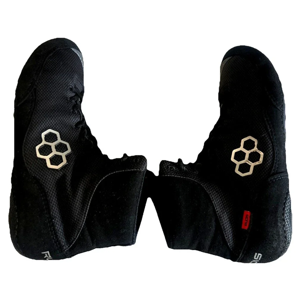 Rudis Colt 2.0 Wrestling Shoes Mens Size 11.5 Black Boxing MMA Combat CLT-0017